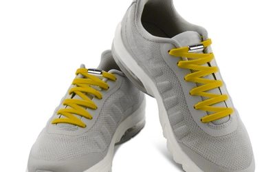 Casual Elastic Lock No-Tie Shoelaces Yellow