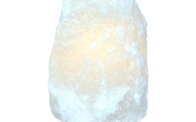 Himalayan Salt Lamp Natural Rock White