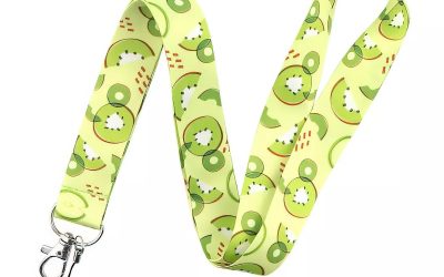 Lanyard Polyester Cruise Travel ID Kiwi Fruit