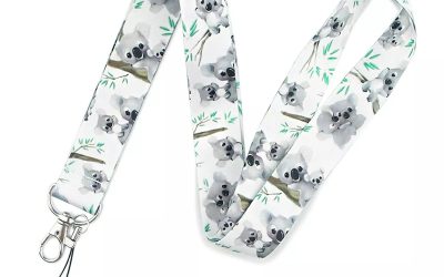 Lanyard Polyester Cruise Travel ID Koala