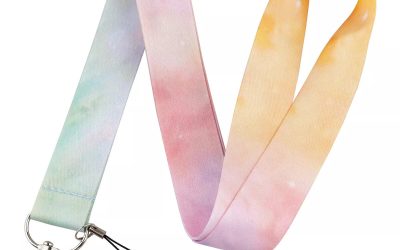 Lanyard Polyester Cruise Travel ID Pastel